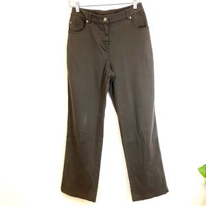 ST. JOHN • brown jeans • sz 4